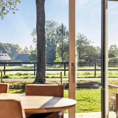 De Vos - Luxe Op De Veluwe Met Vrij Uitzicht & Omheinde Tuin
